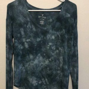 Long sleeve Tie Dye Top